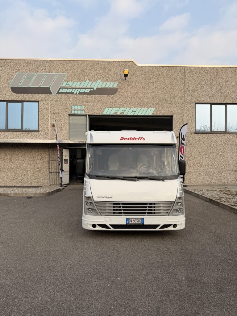 DETHLEFFS I 6571 ADAVANCE INTEGRAL CON LETTO TRASVERSALE