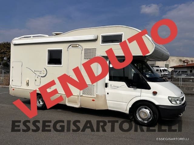 KENTUCKY CORRAL 3 MANSARDATO 6 POSTI OMOLOGATI 2005 TRANSIT GEMELLATO 137 CV