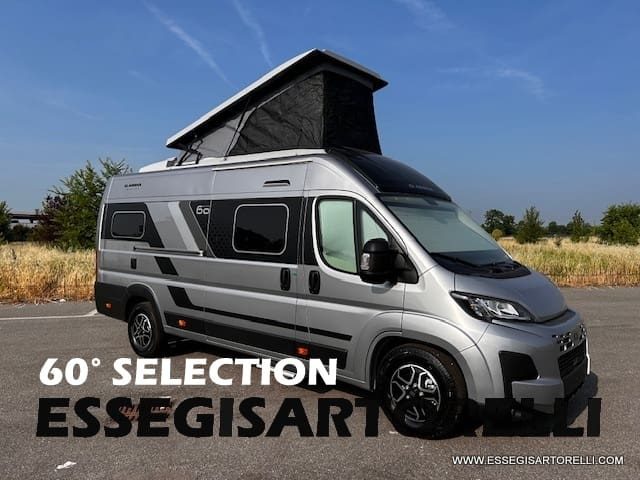 ADRIA TWIN 60° SELECTION 640 SGX PTR AUTOMATICO SILVER 2026 (POP TOP ROOF) POPUP PANNELLO