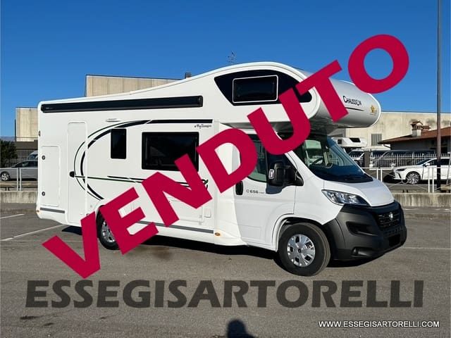 CHAUSSON FIRST LINE C 656 DOPPIA DINETTE 7 POSTI OMOLOGATI 2024 GARAGE