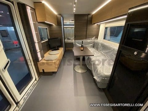 Adria NEW ASTELLA 704 HP caravan top di gamma 4 posti ALDE CLIMA MACH TENDALINO - foto 8