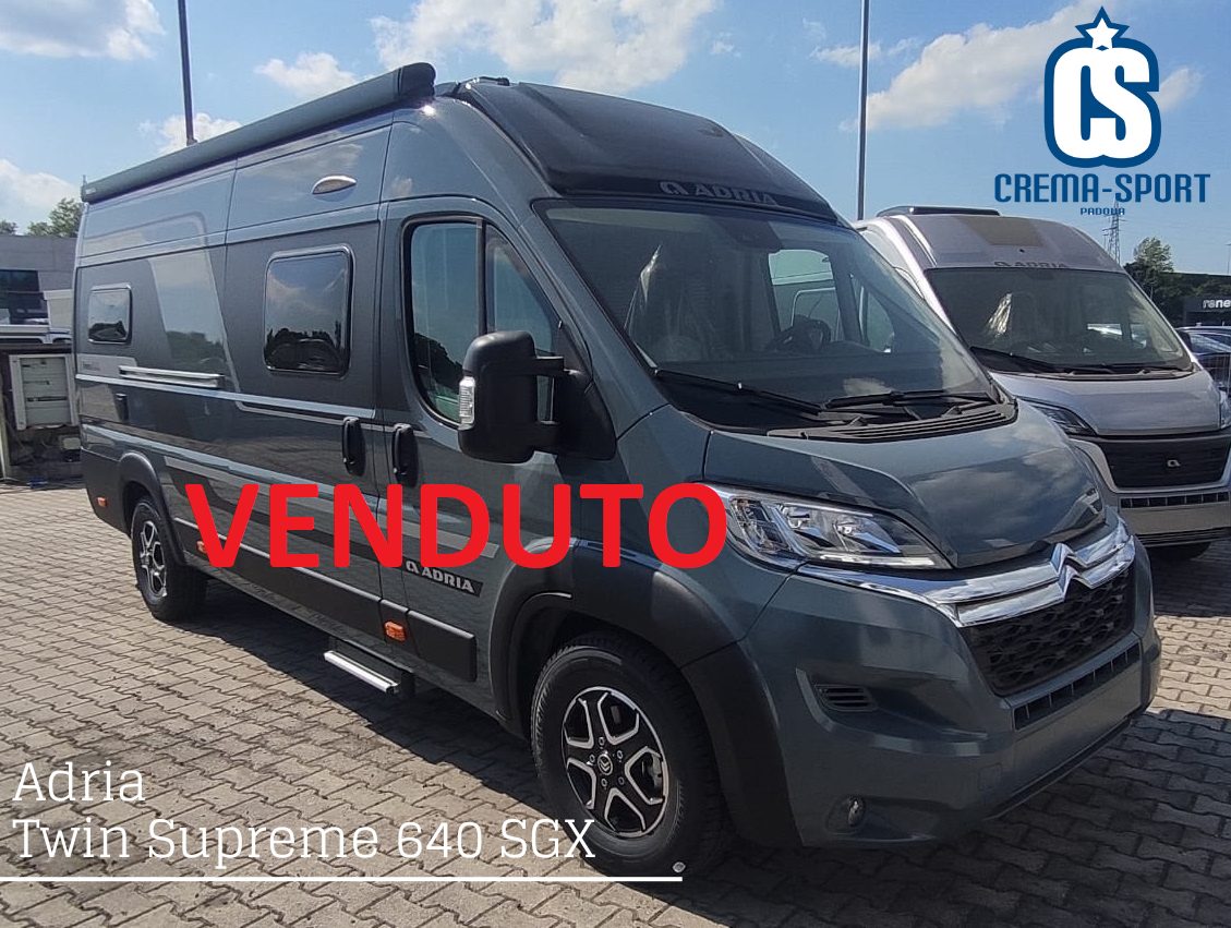 Camper Adria TWIN SUPREME 640 SGX Lanzarote Grey