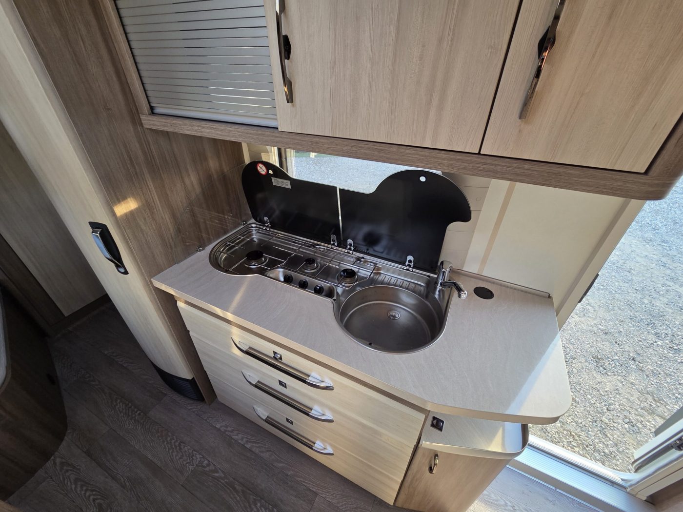 Hobby 540 De Luxe 6 Posti KMFE ARIA CONDIZIONATA - foto 12
