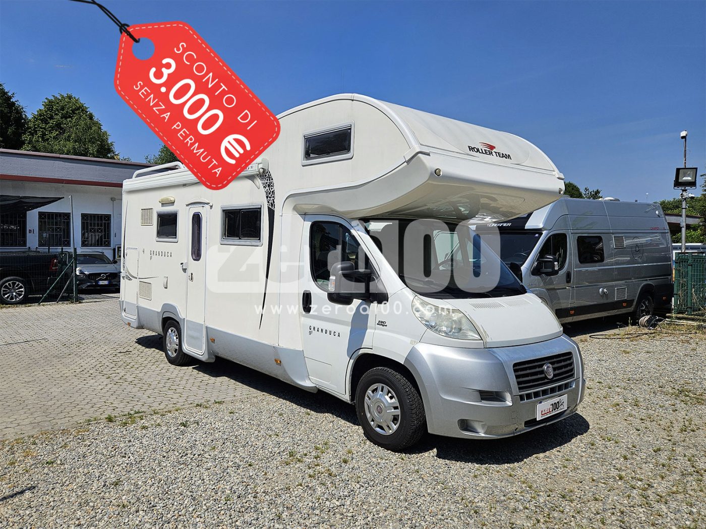 Camper Mansardato Roller Team Granduca GT