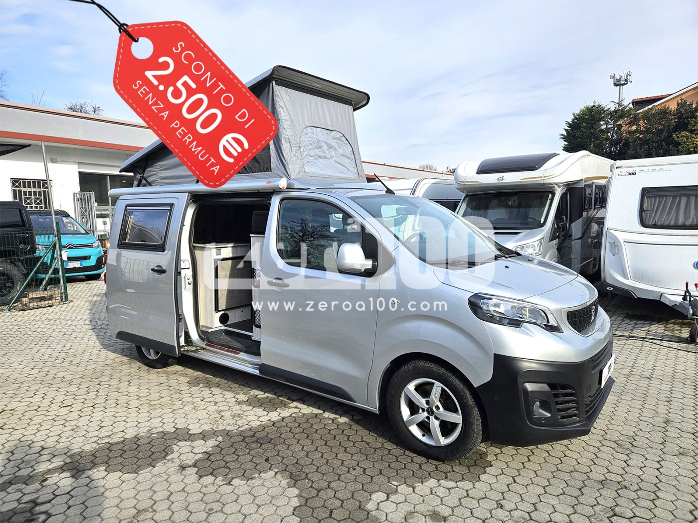 Camper puro van camperizzato con Bagno