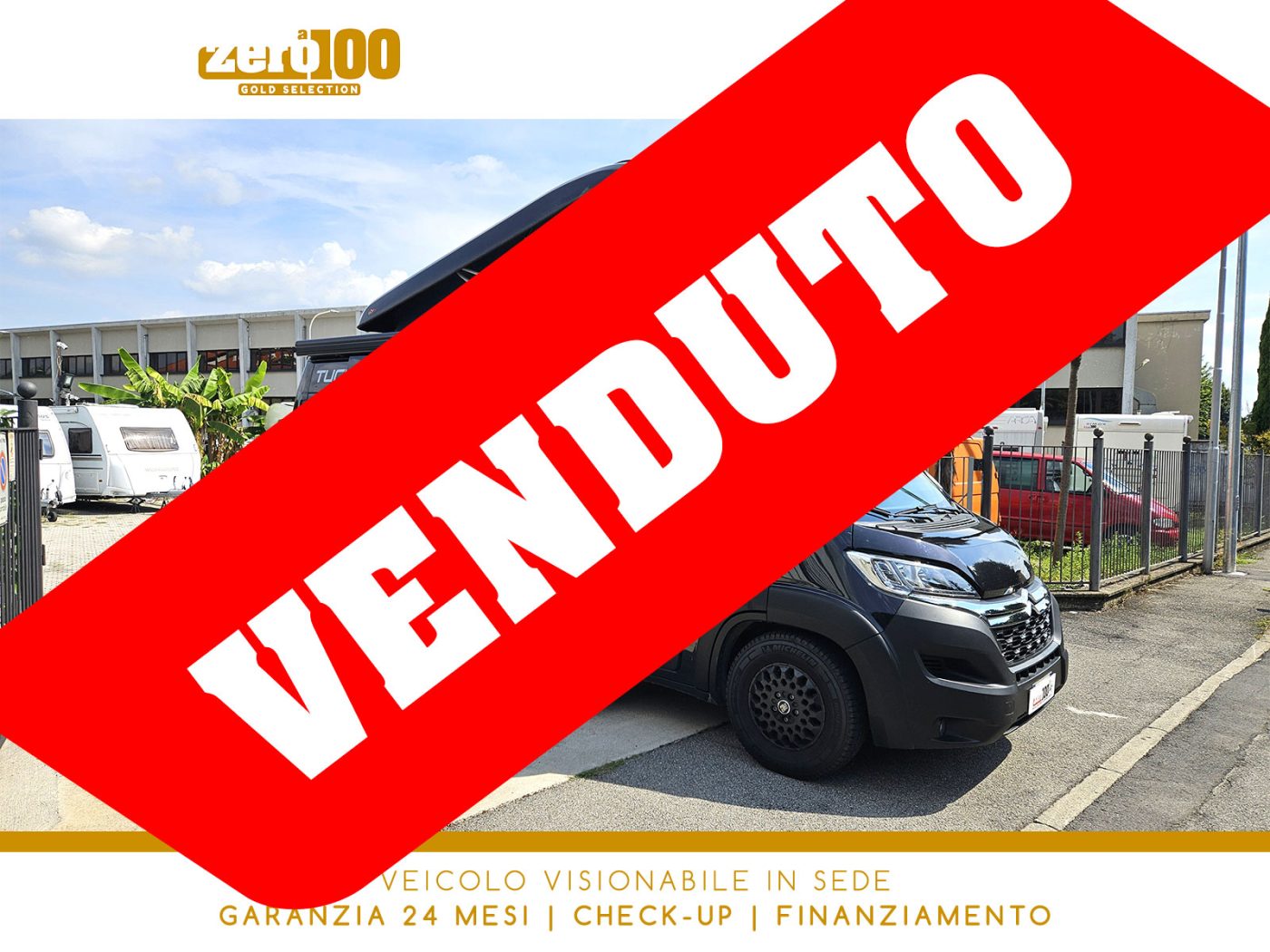 Camper Van Furgonato Robeta Tuckett 600