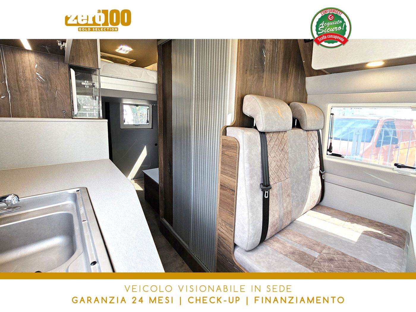 Camper Van Furgonato Robeta Tuckett 600 - foto 23