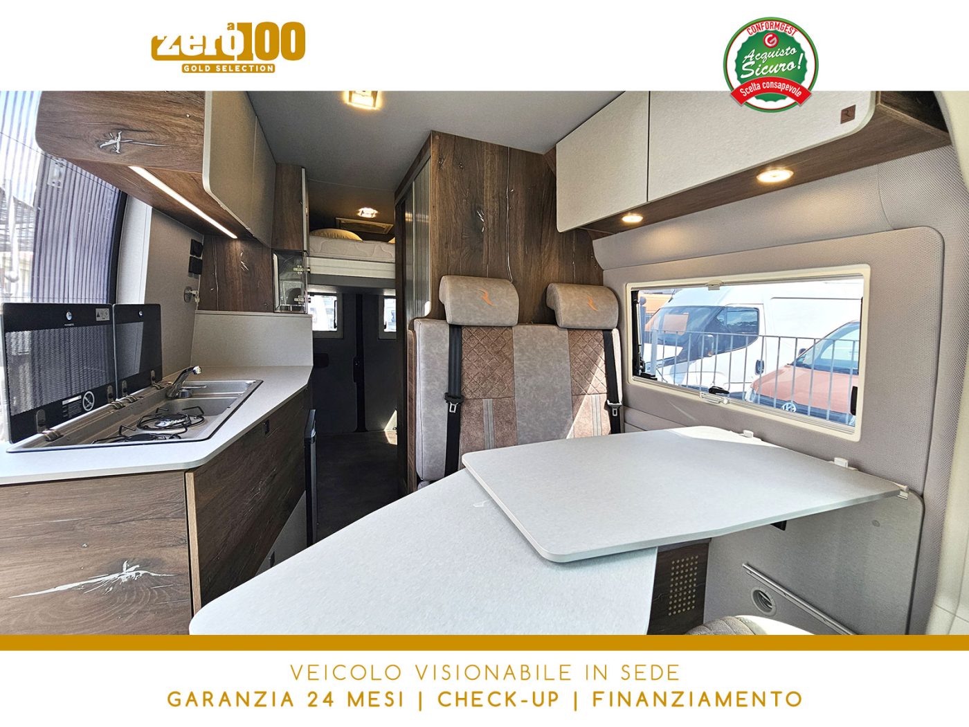 Camper Van Furgonato Robeta Tuckett 600 - foto 24