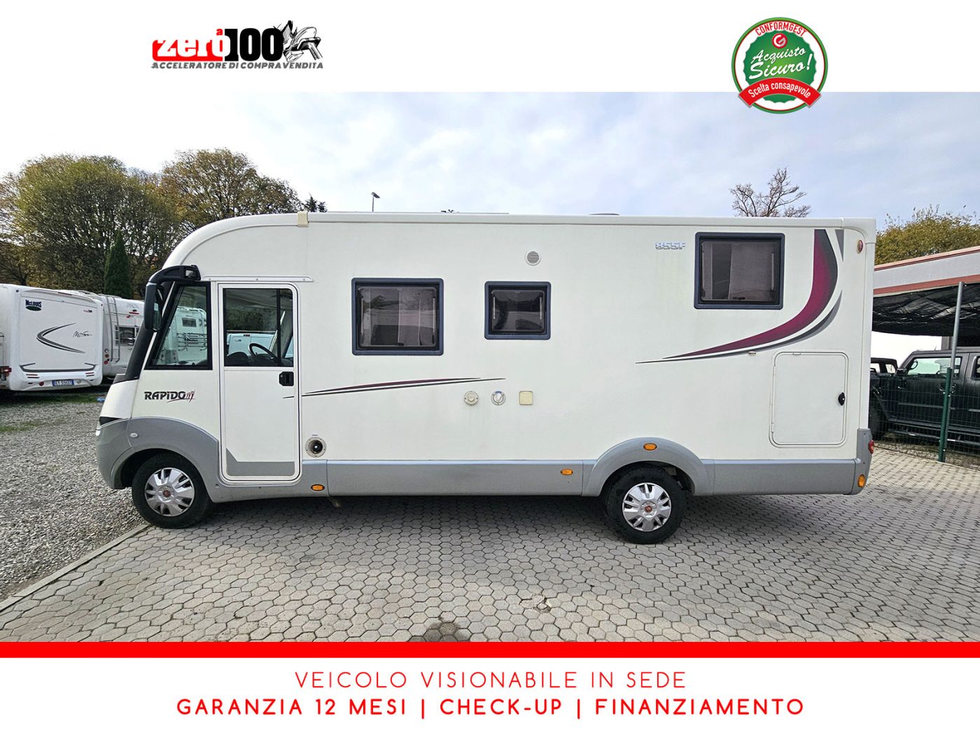 Camper Motorhome Rapido 855 F - foto 5