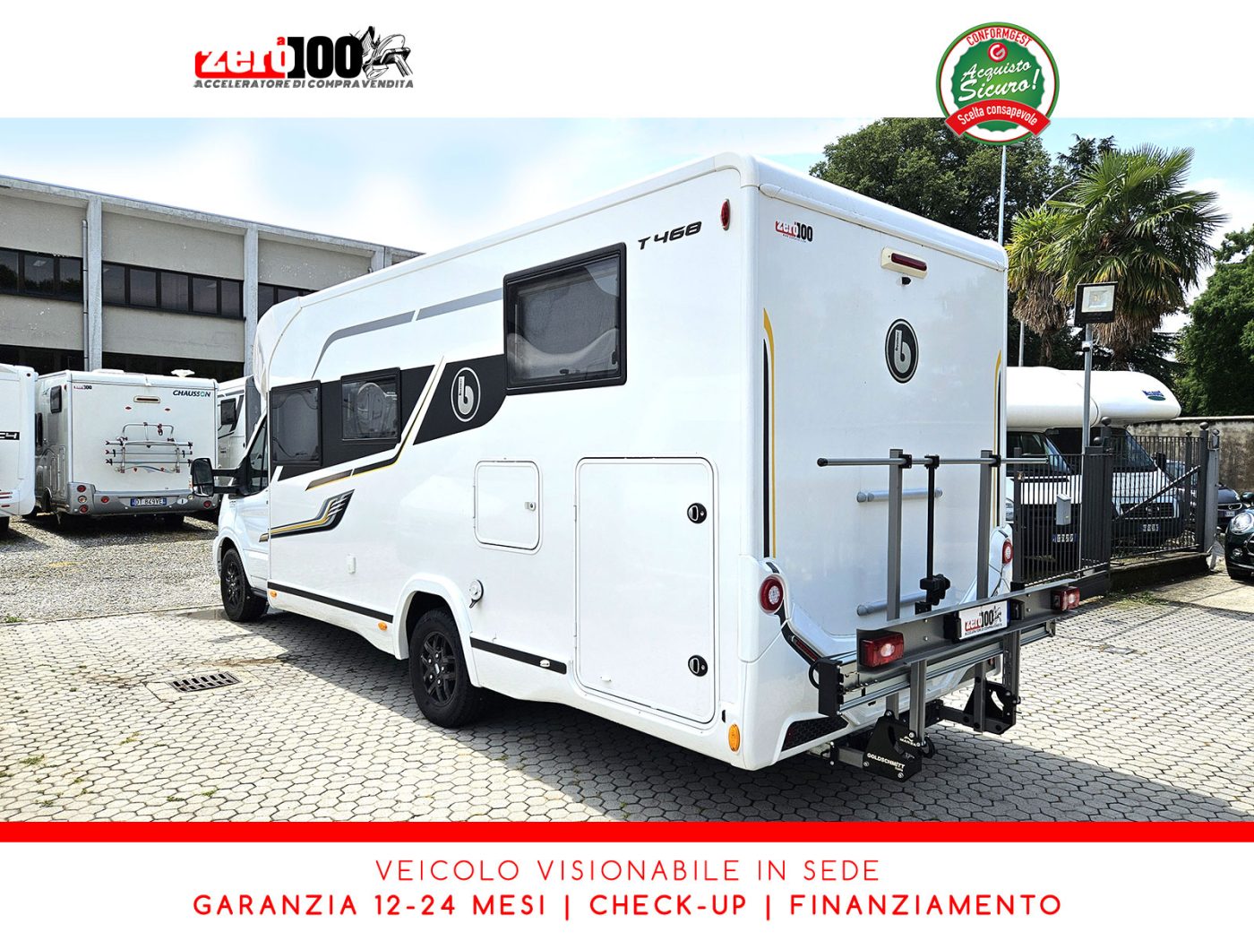 Camper semintegrale Benimar Tessoro T468 Letti gemelli - foto 6