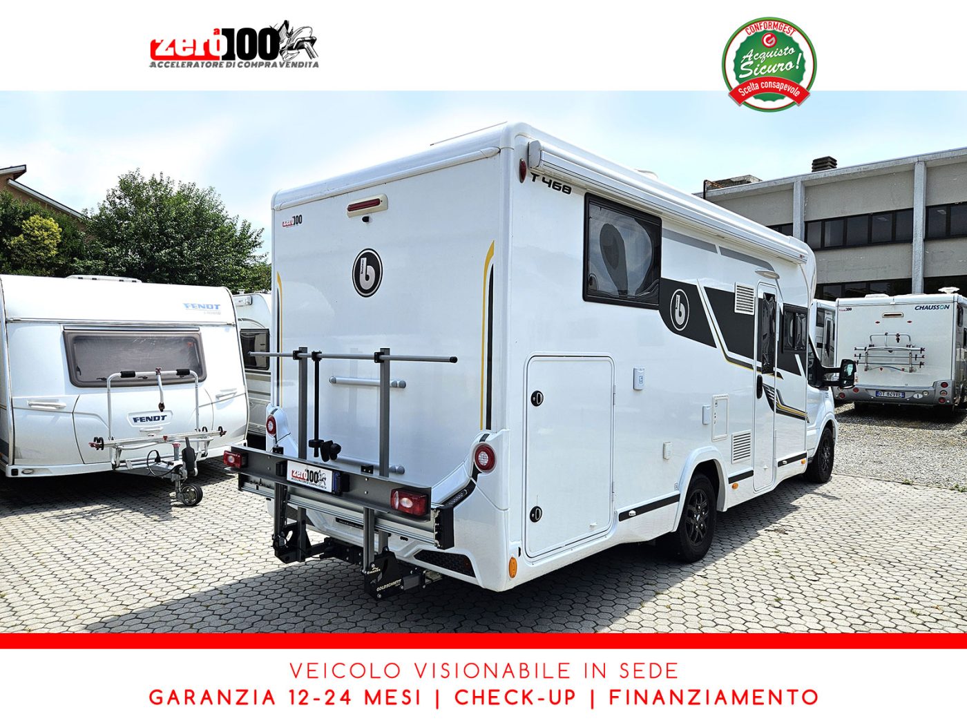 Camper semintegrale Benimar Tessoro T468 Letti gemelli - foto 8