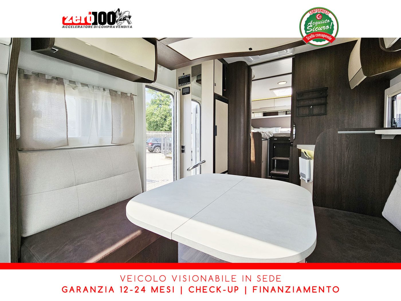 Camper semintegrale Benimar Tessoro T468 Letti gemelli - foto 18