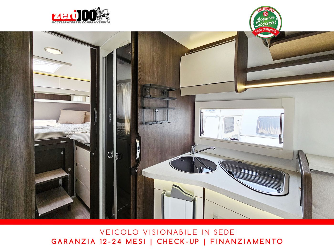 Camper semintegrale Benimar Tessoro T468 Letti gemelli - foto 20