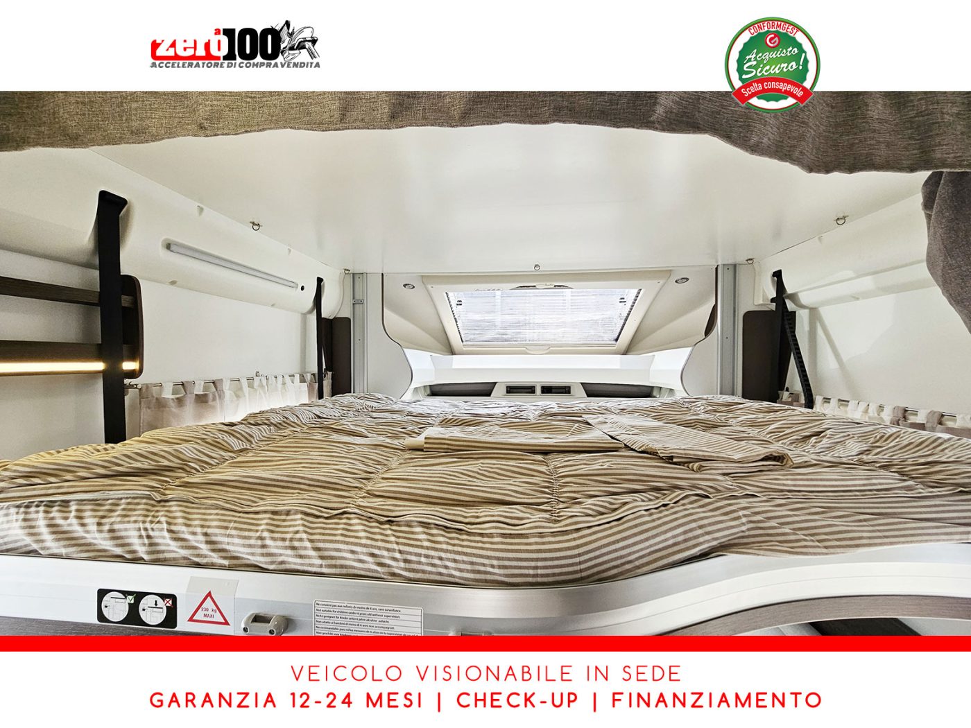 Camper semintegrale Benimar Tessoro T468 Letti gemelli - foto 25