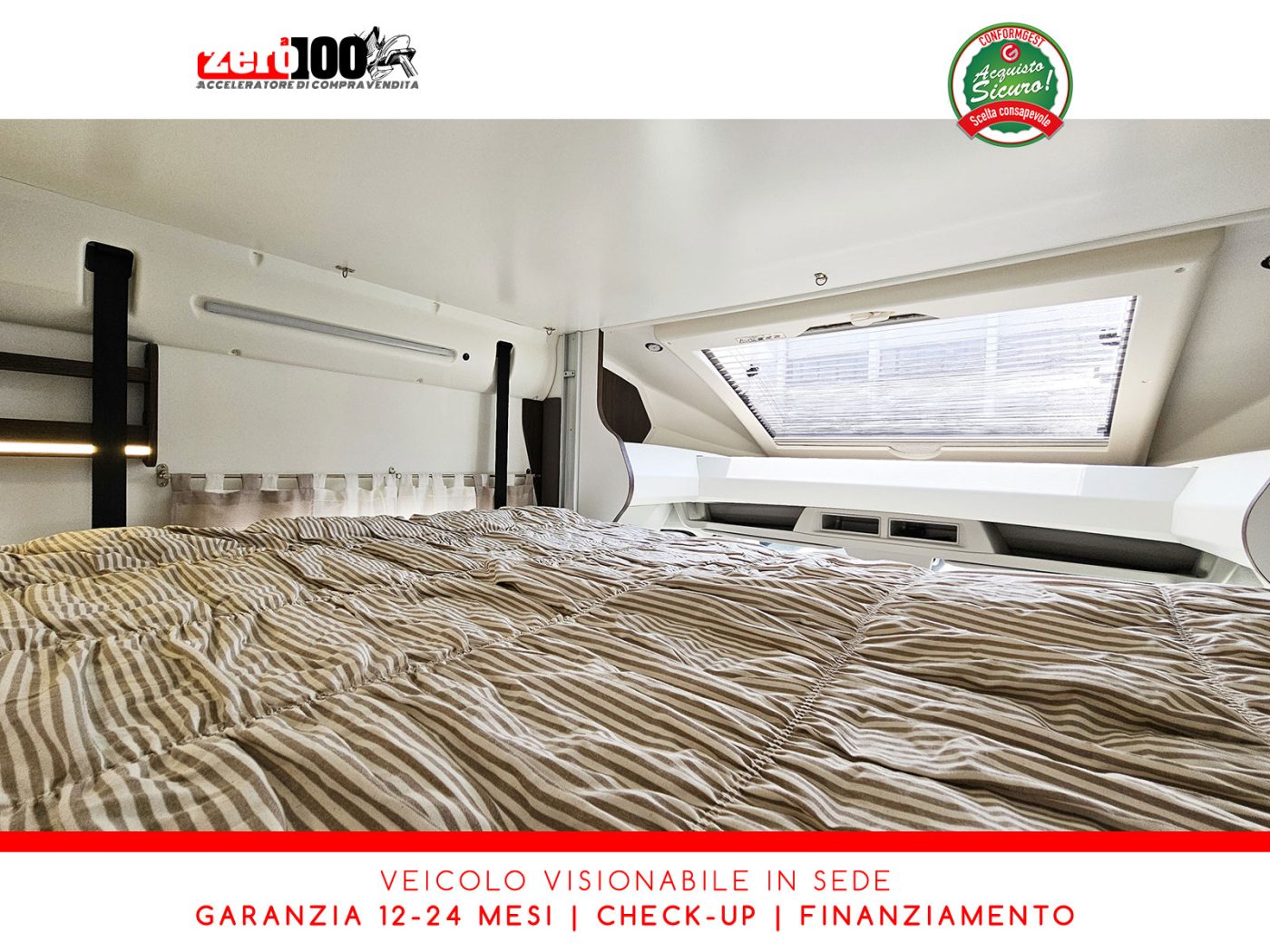 Camper semintegrale Benimar Tessoro T468 Letti gemelli - foto 26