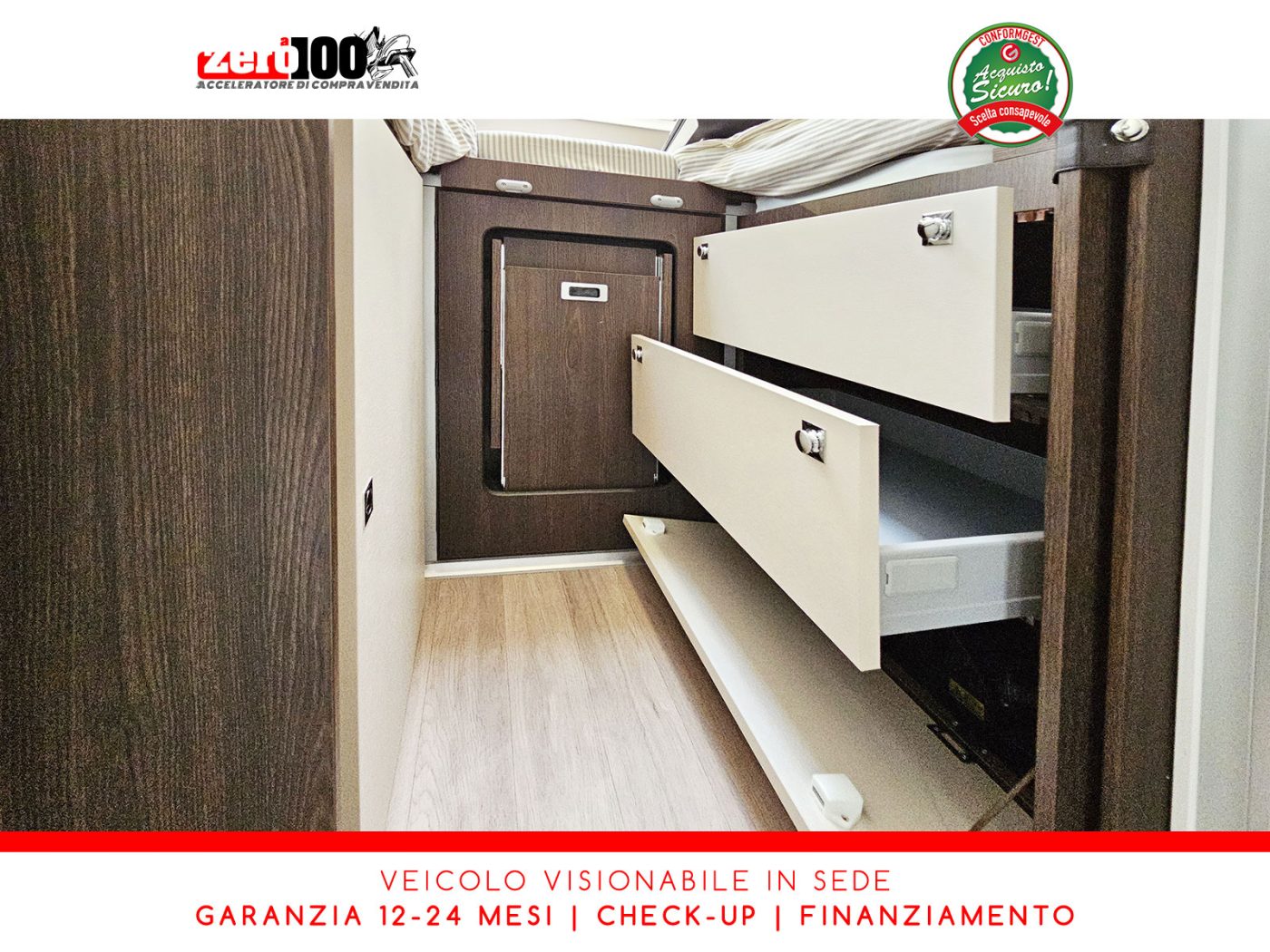 Camper semintegrale Benimar Tessoro T468 Letti gemelli - foto 36