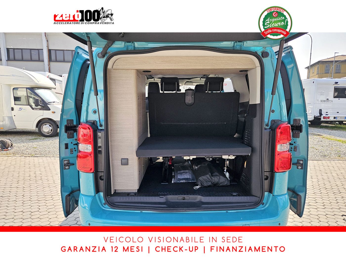 Camper puro minivan camperizzato Possl Campster - foto 12