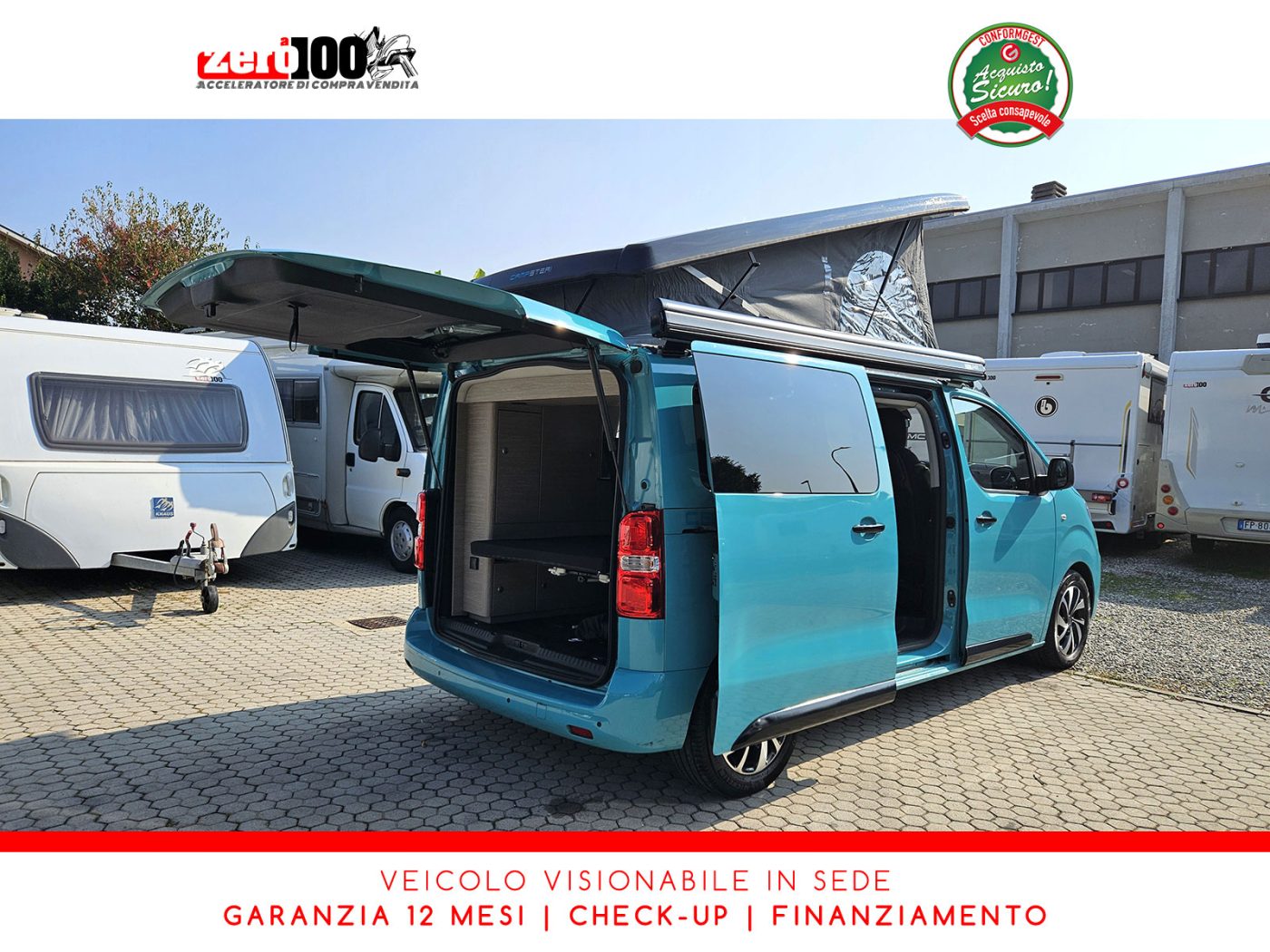 Camper puro minivan camperizzato Possl Campster - foto 13