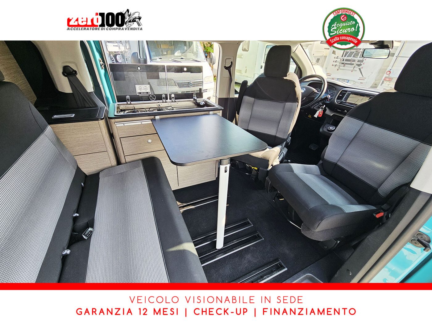 Camper puro minivan camperizzato Possl Campster - foto 26