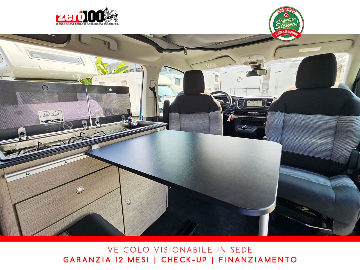 Camper puro minivan camperizzato Possl Campster - foto 28