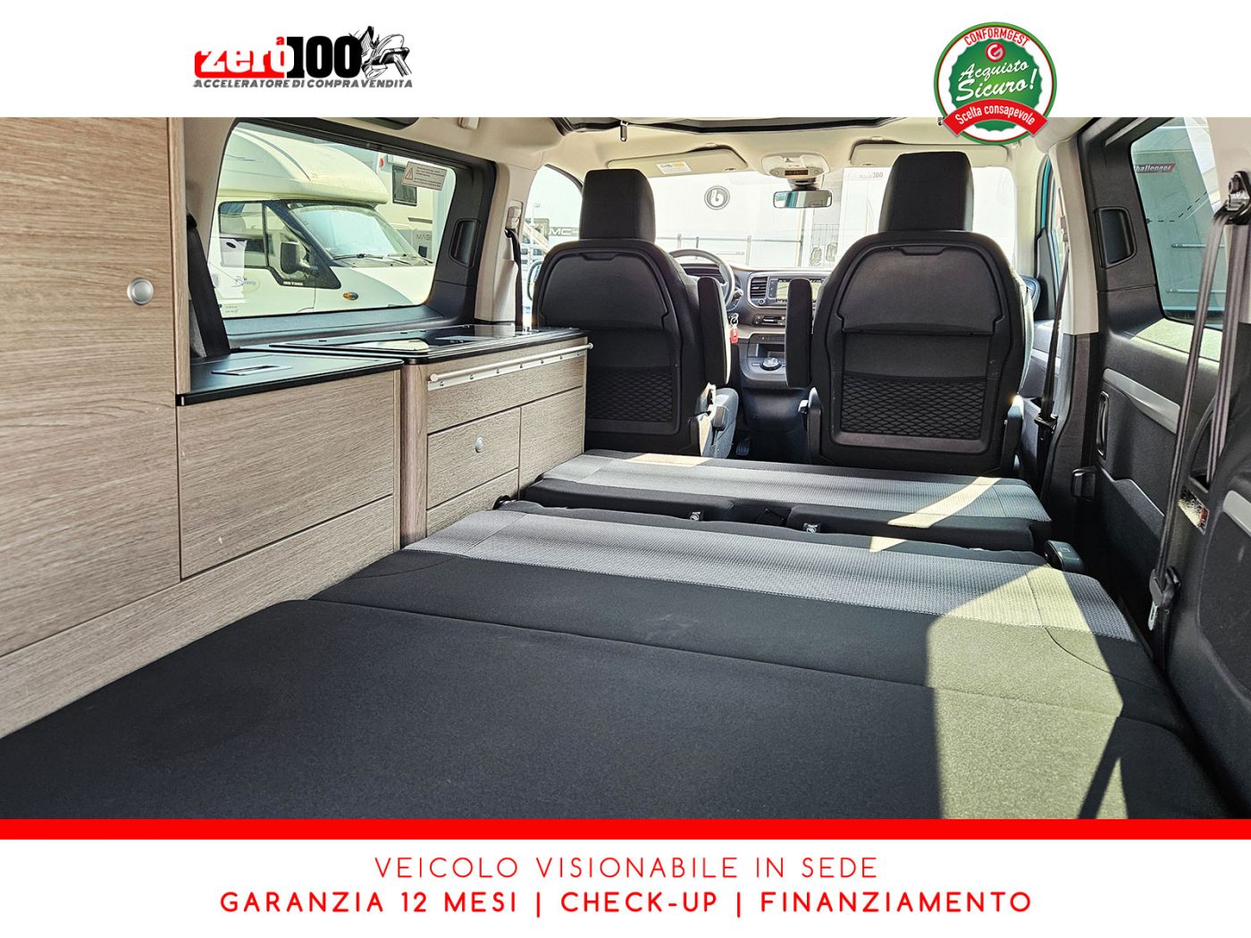 Camper puro minivan camperizzato Possl Campster - foto 31