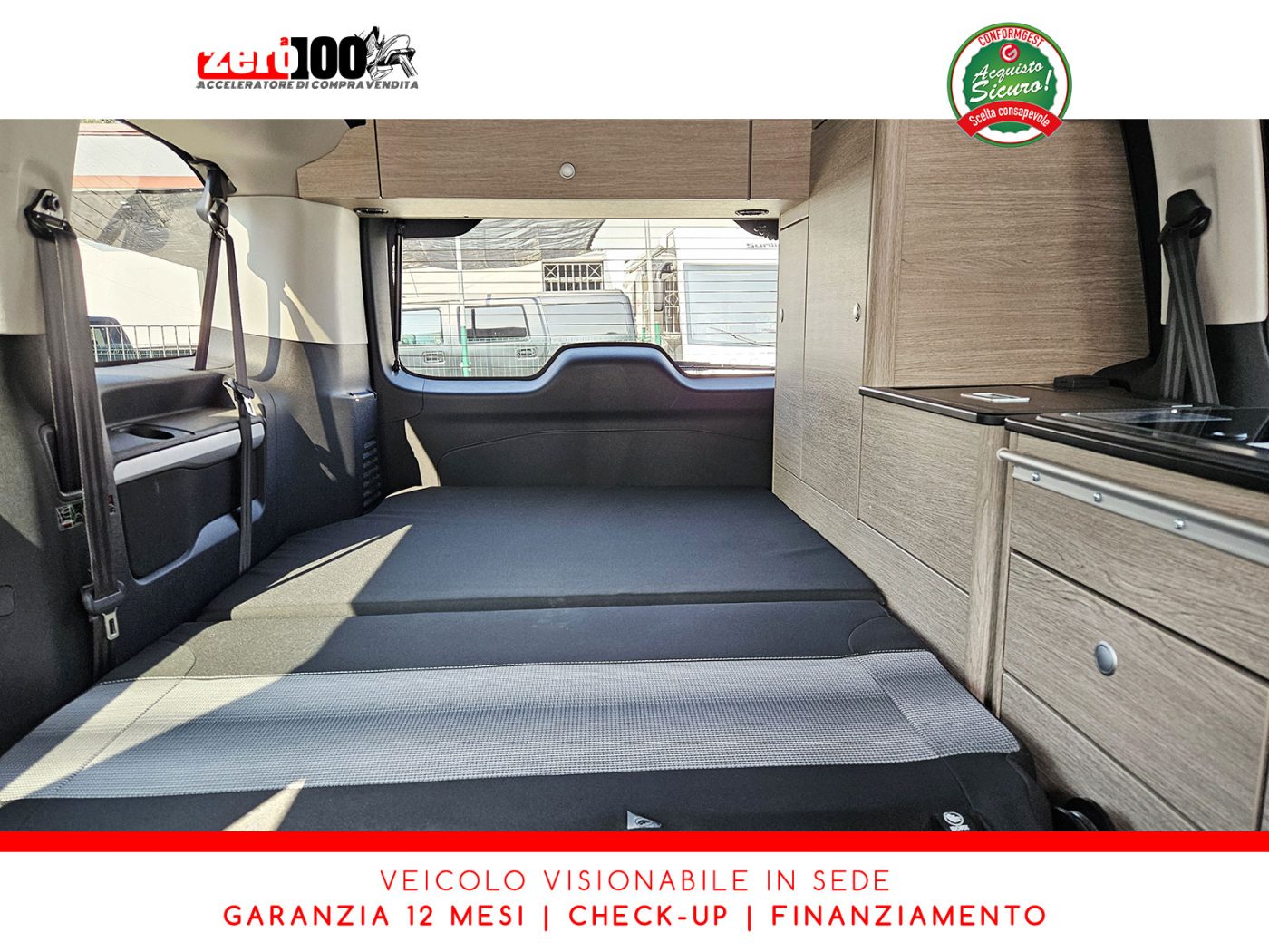 Camper puro minivan camperizzato Possl Campster - foto 32