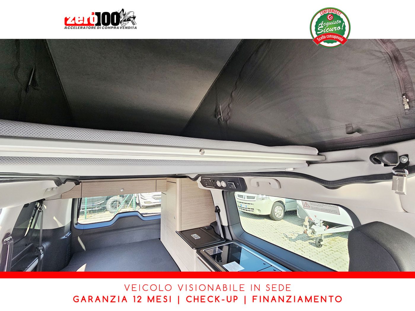Camper puro minivan camperizzato Possl Campster - foto 34