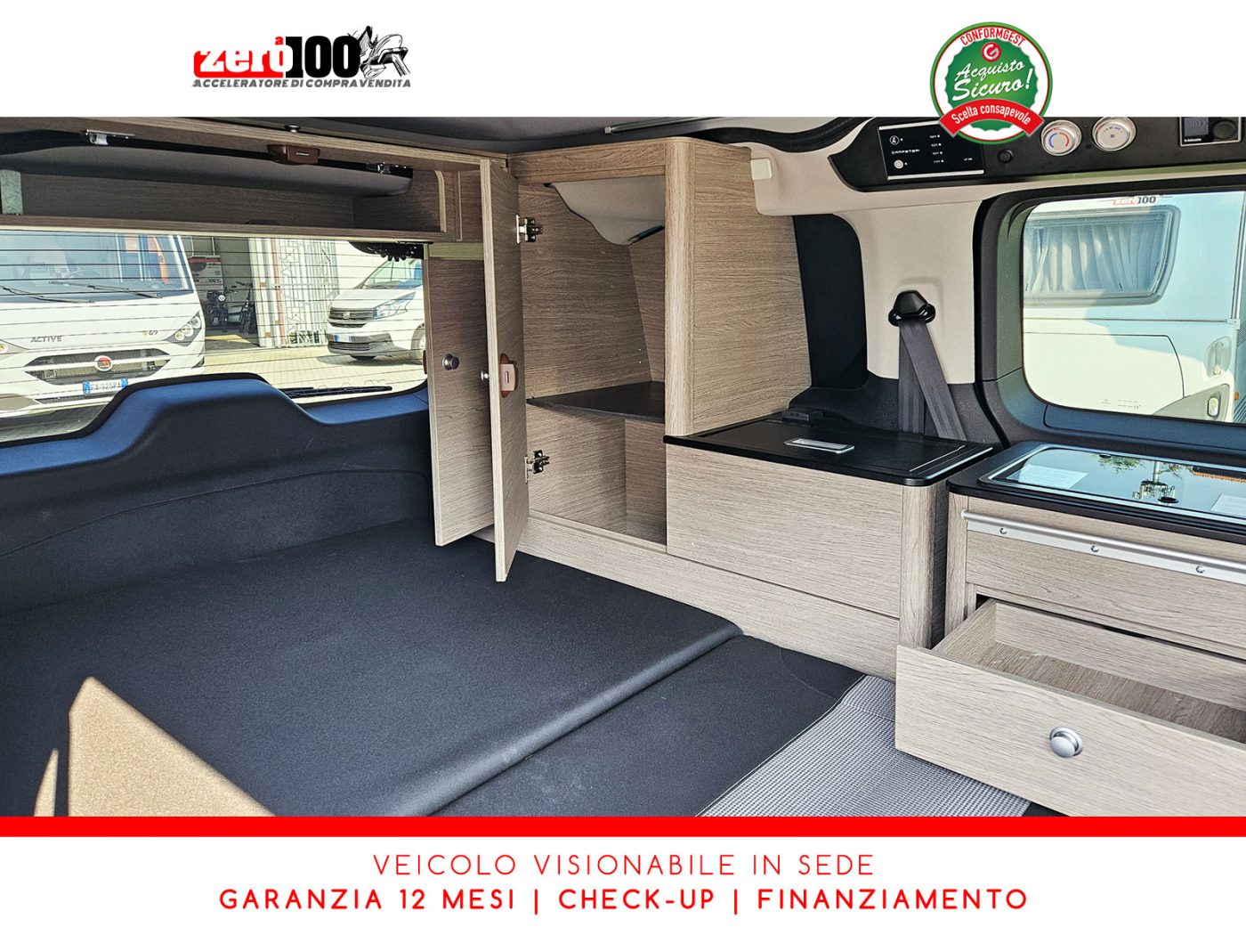 Camper puro minivan camperizzato Possl Campster - foto 35