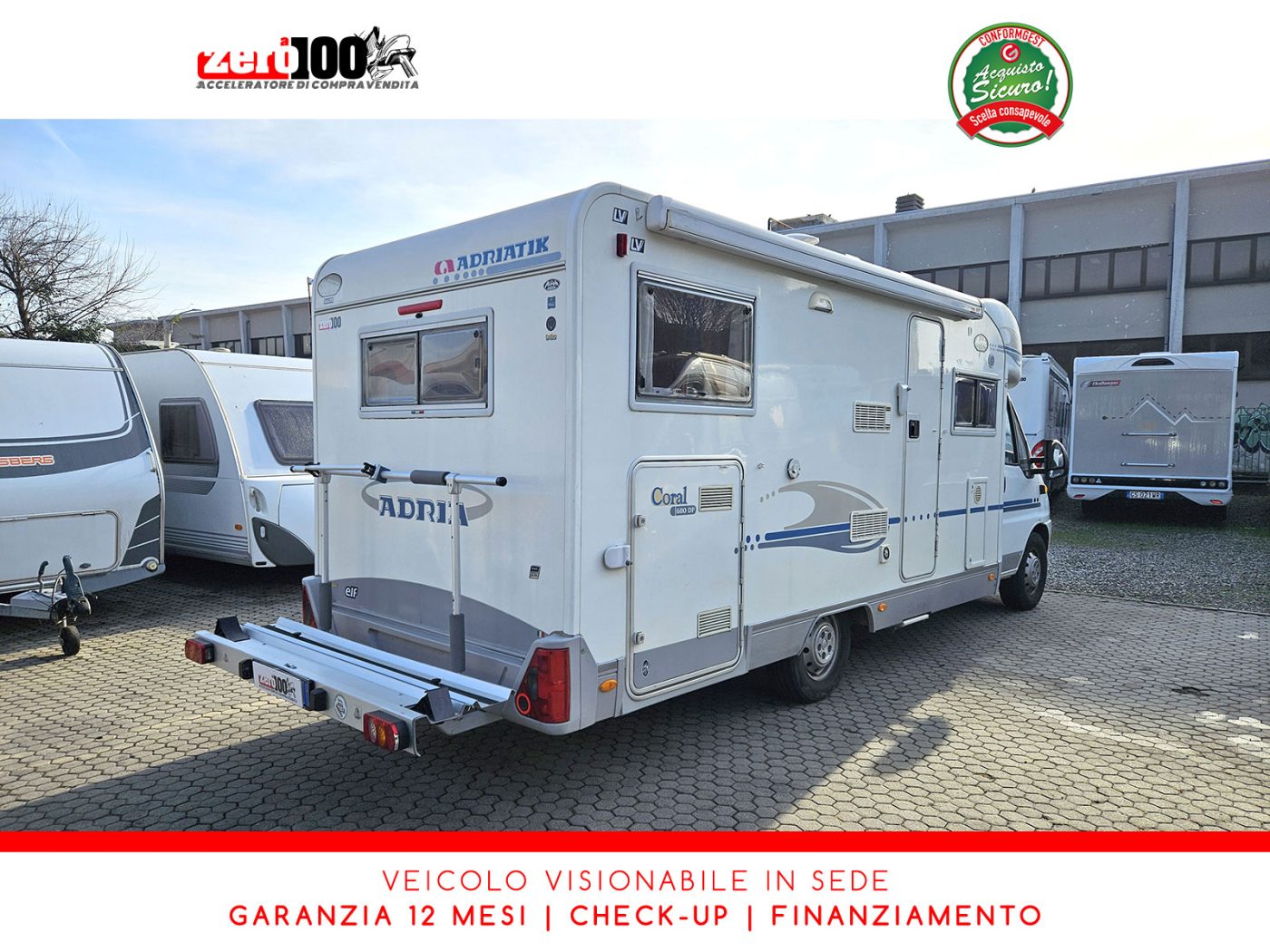 Camper Semintegrale Adria Coral 680 SP - foto 8