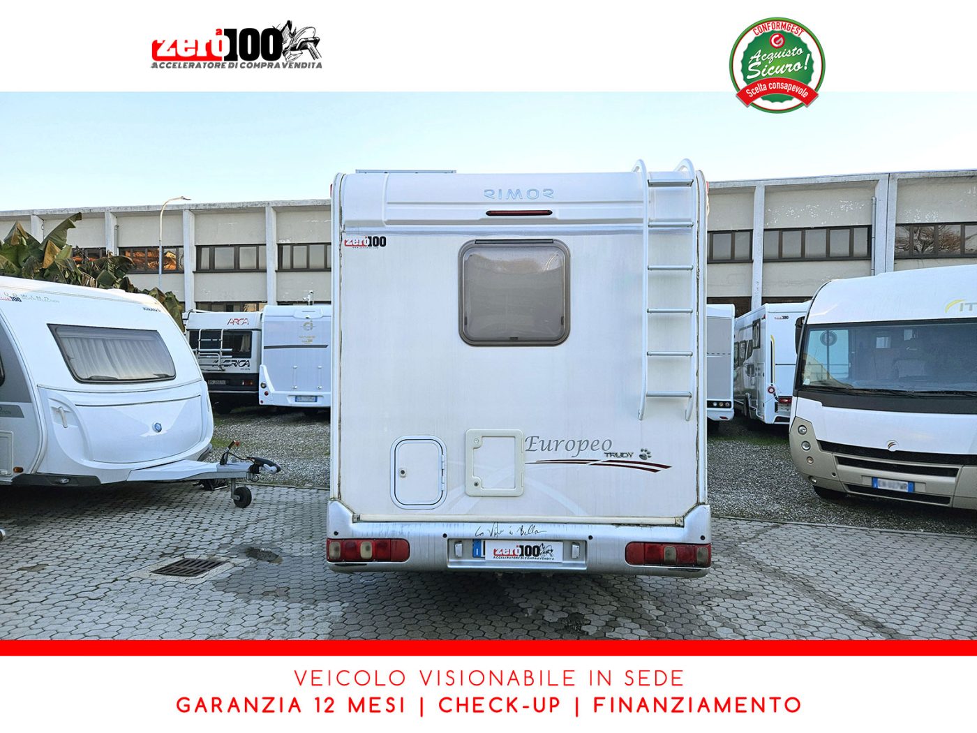 Camper Mansardato Rimor Europeo NG1 - foto 7