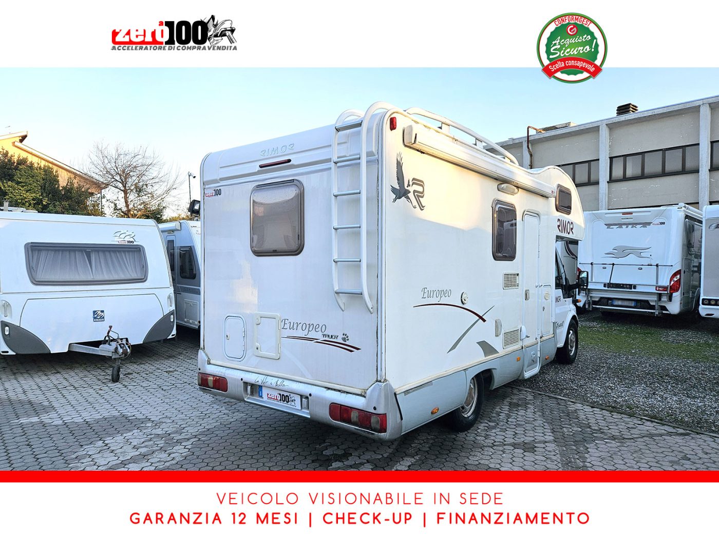 Camper Mansardato Rimor Europeo NG1 - foto 8