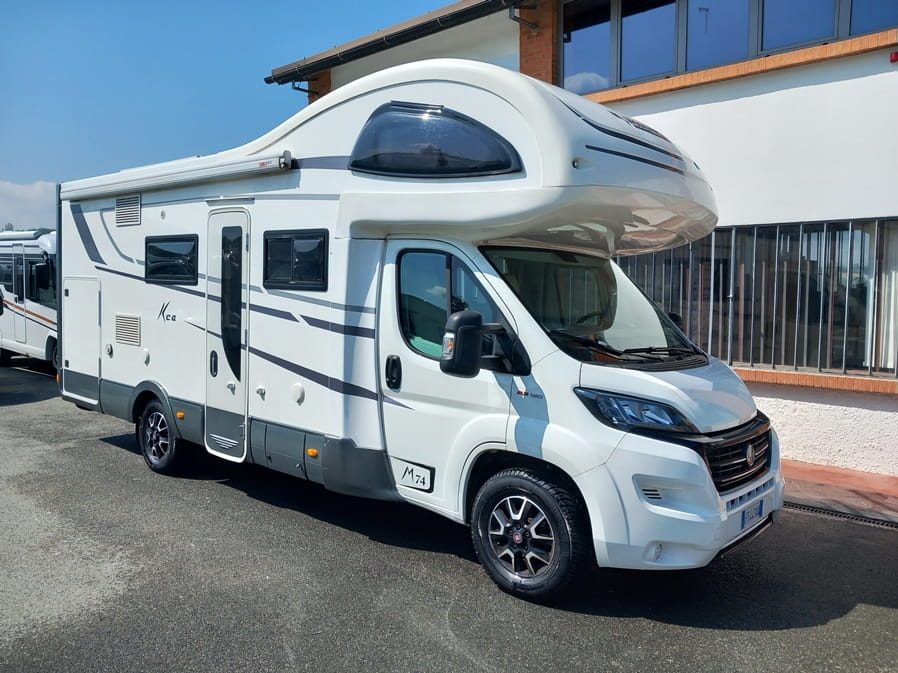 Mobilvetta Kea M74 mansardato garage, € 57900,00 - Barbera Caravan