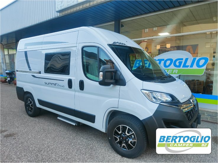 736 poessl summit 540 shine ducato da 540 cm con matrim in coda