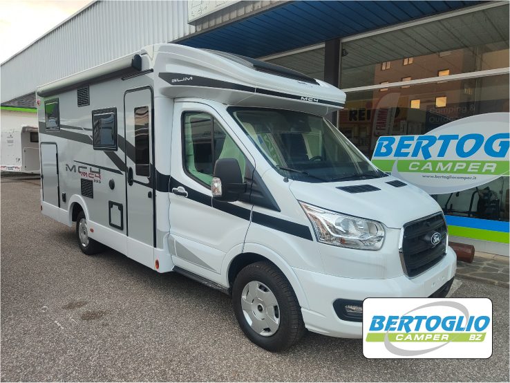 735 MC4 SLIM 339 ST semintegrale stretto su ford 165 cv con gemelli e basculante lung 669 cm