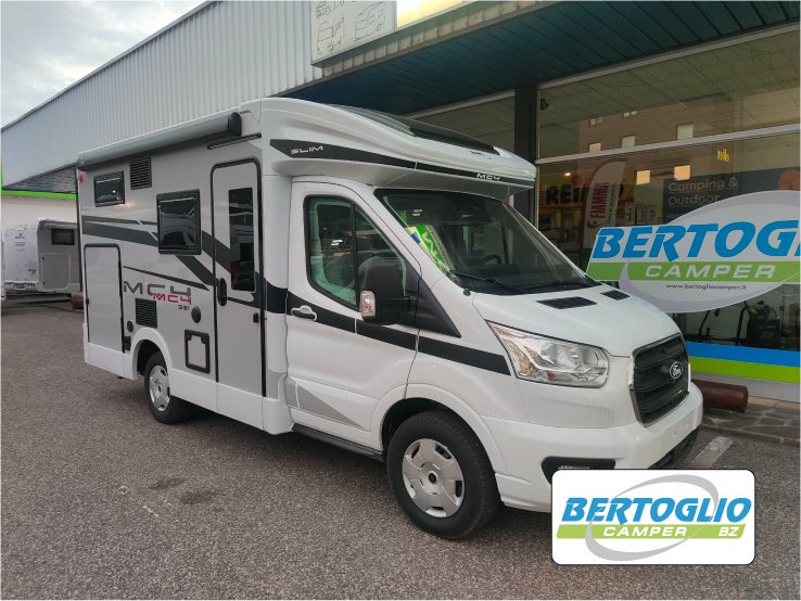734 MC4 SLIM 331 ST semintegrale stretto su ford 165 cv con basculante sotto i 6 mt